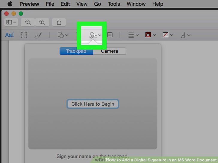 How Insert Signature Line In Word For Mac